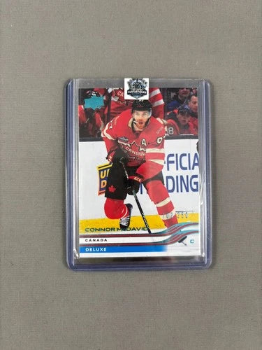 Upper Deck 2025-26 Extended Series Connor McDavid #651 Team Canada Deluxe /250