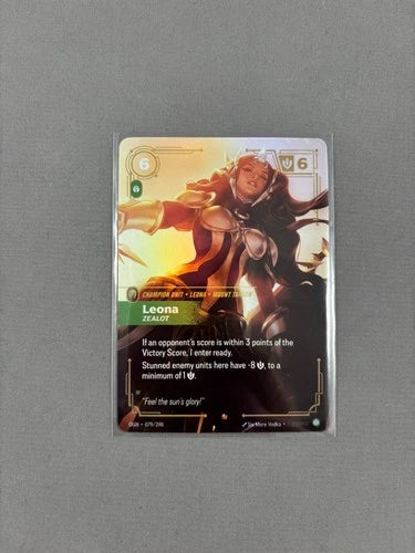 Leona - Zealot - Origins #079/298 - Epic - Foil - NM