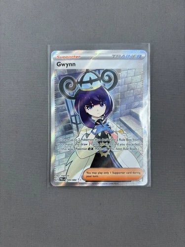 Pokémon TCG Gwynn 109/084 Full Art Ultra Rare Pitch Black NM/M