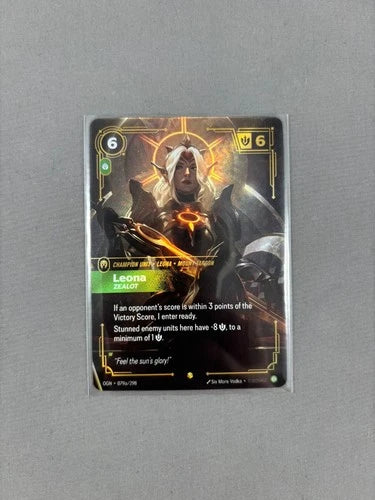 Leona - Zealot (Alternate Art) - Origins #079a/298 - Showcase - Foil - NM