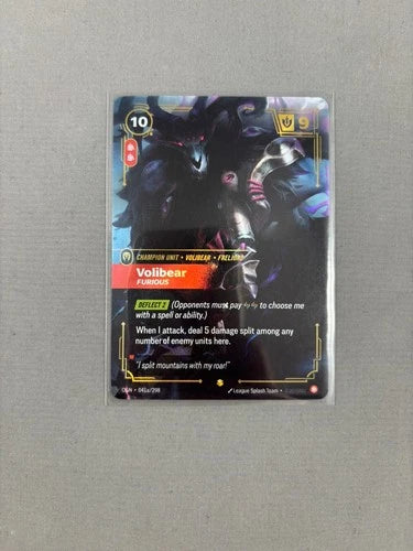Foil - Volibear - Furious (Alternate Art) - 041a/298 / NM / English Riftbound