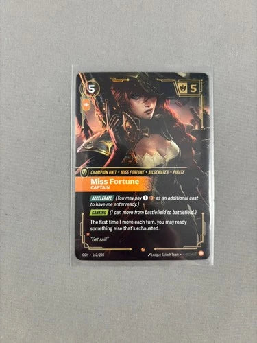 Miss Fortune Captain Epic 162/298 Riftbound TCG Origins NM