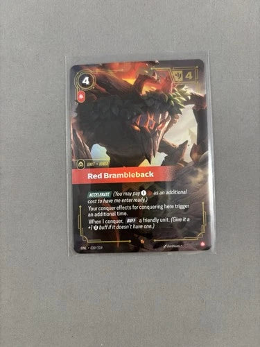 Red Brambleback 029/219 Unleashed Riftbound NM