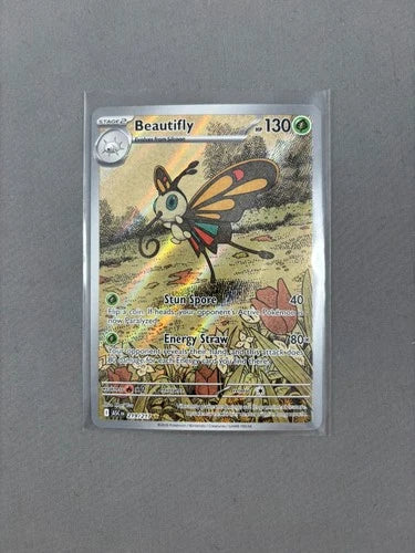 Beautifly 219/217 Illustration Rare ME: Ascended Heroes Pokemon TCG NM