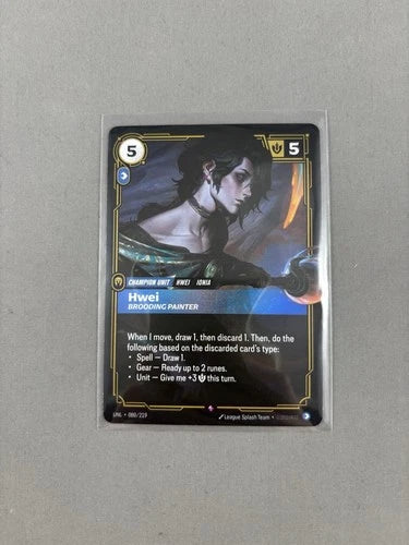 Hwei - Brooding Painter - Unleashed #080/219 - Rare - Foil - NM