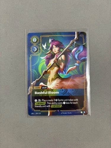 Lillia - Bashful Bloom - Unleashed #189/219 - Rare - Foil - NM